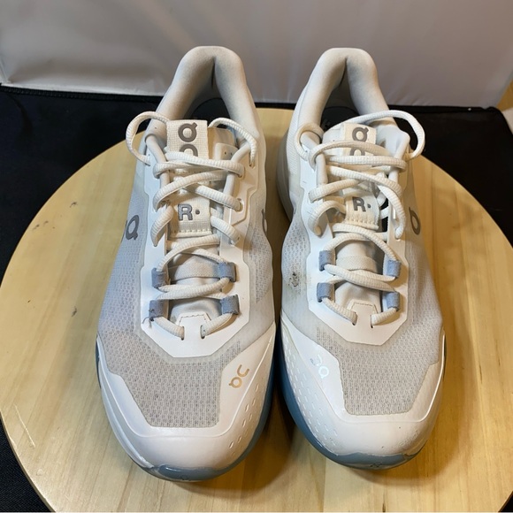 On Brand The Roger Federer Advantage Pro White/Light Blue OC Tennis Sneakers 8 - Picture 3 of 10